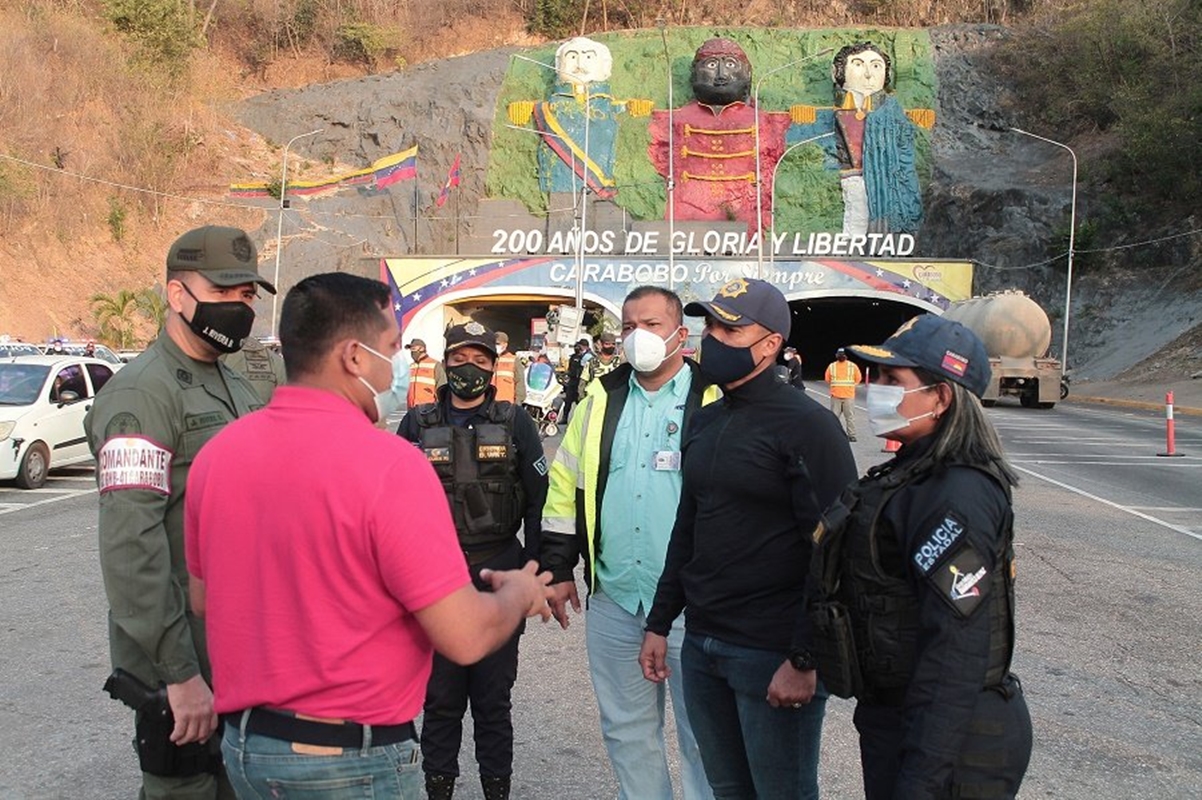 Cerrado el túnel La Cabrera sentido Valencia-Caracas por trabajos de rehabilitación