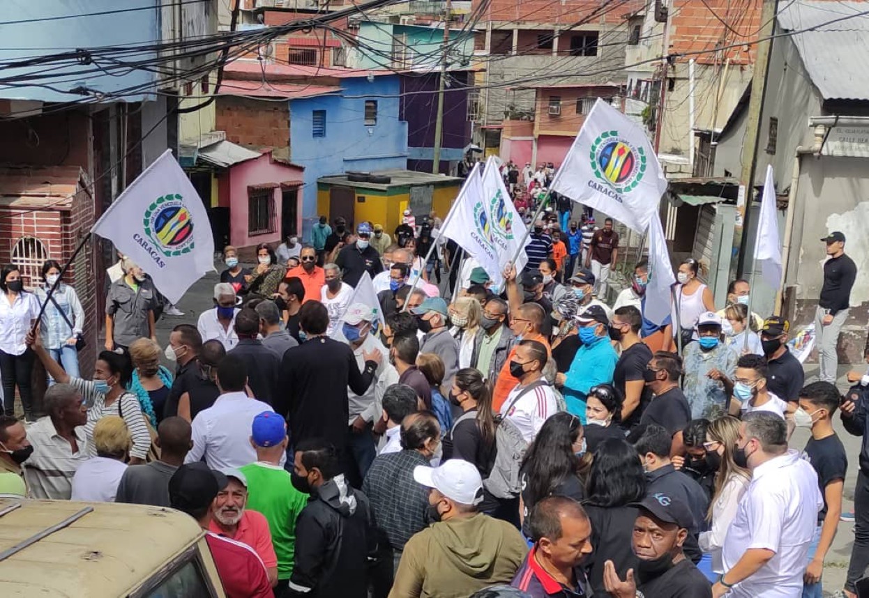 Acción Democrática hizo un recorrido en El Guarataro