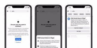 Facebook prueba nuevas herramientas para combatir la explotación infantil en búsquedas y al compartir contenidos