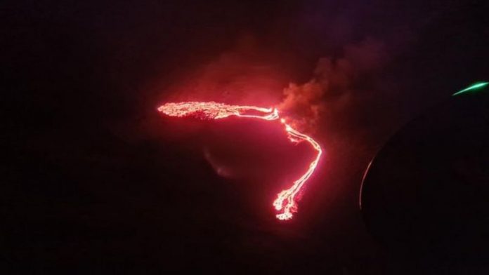 erupción Islandia