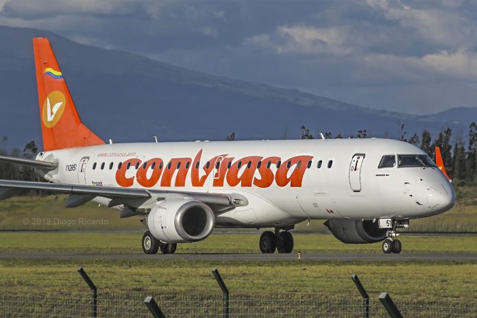 Venezuela cuba Conviasa Quito operaciones aéreas
