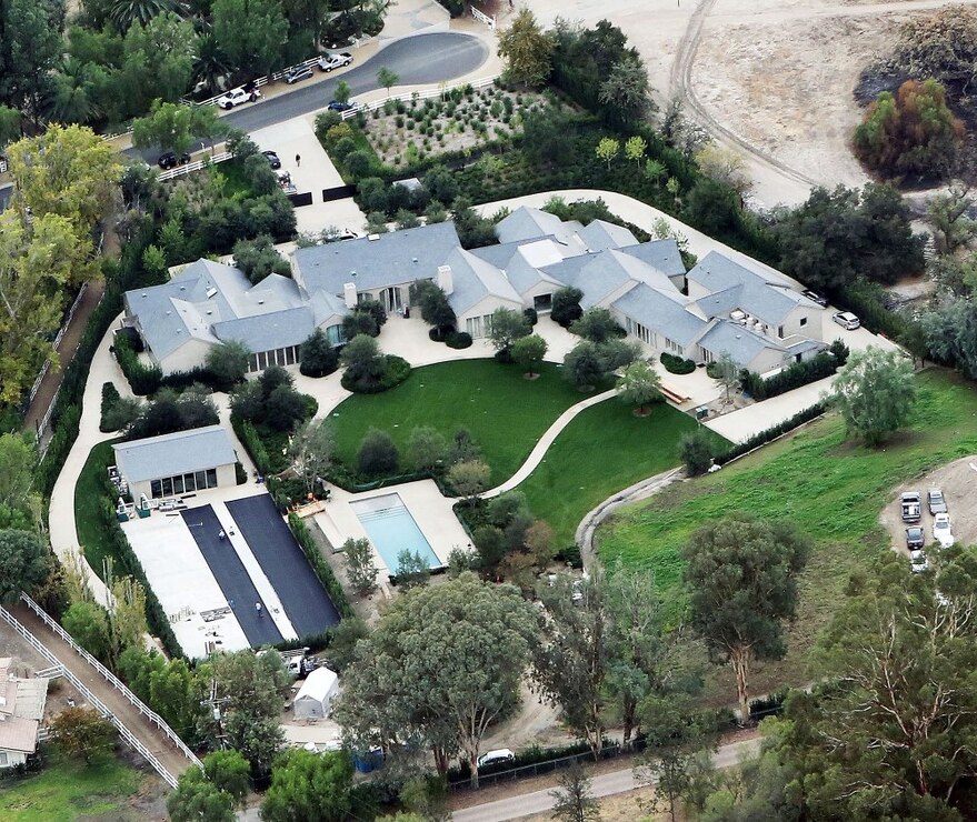 mansión Kim Kardashian y Kanye West 