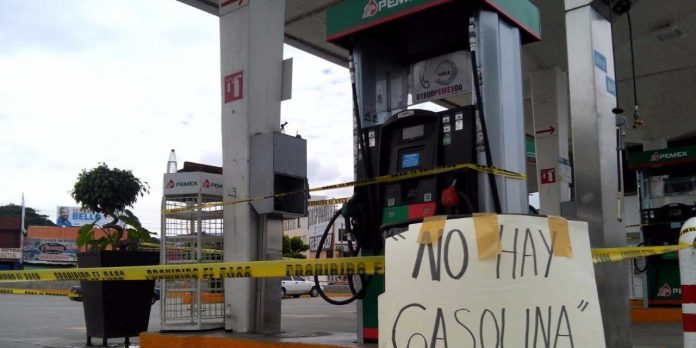 escasez gasolina