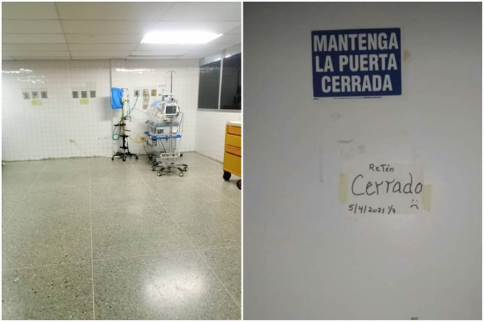 Cerraron la Unidad de Neonatología de hospital de Barquisimeto por falta de personal y equipos médicos