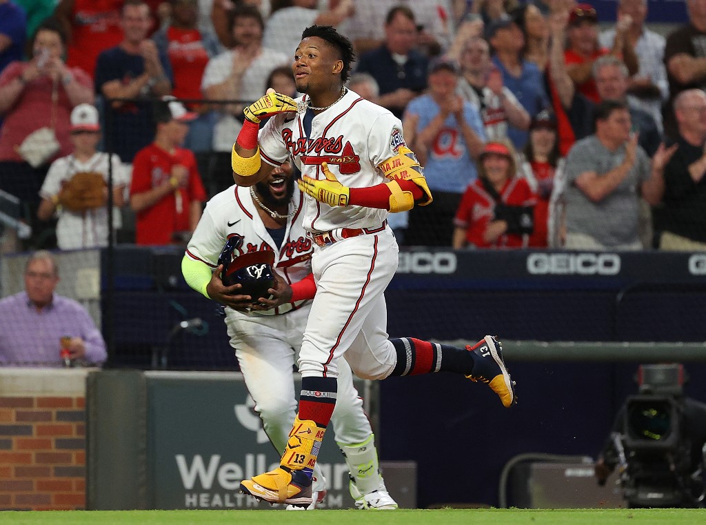 Ronald Acuña Jr. dejó en el terreno a los Mets de Nueva York