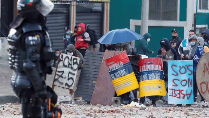 Bogotá informe protestas
