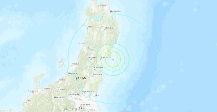 Un terremoto de magnitud 6,8 sacudió el noreste de Japón sin alerta de tsunami