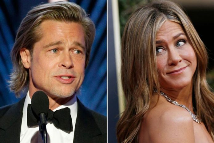 Jennifer Aniston a Brad Pitt