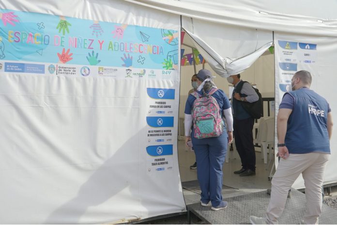 Así funcionan los centros humanitarios en Cúcuta para apoyar a migrantes venezolanos