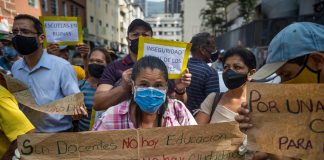 protestas 90% de los docentes en Lara han migrado a otros oficios para sobrevivir