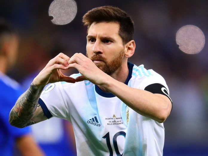 Messi selección de Argentina