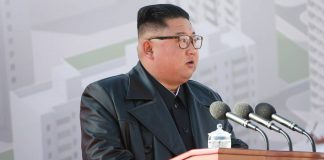 Kim Jong-un secretario - de un misil