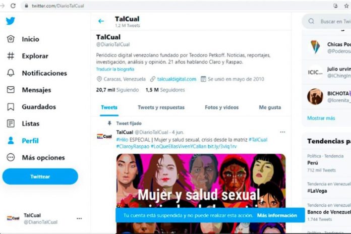 Twitter Tal Cual-diario