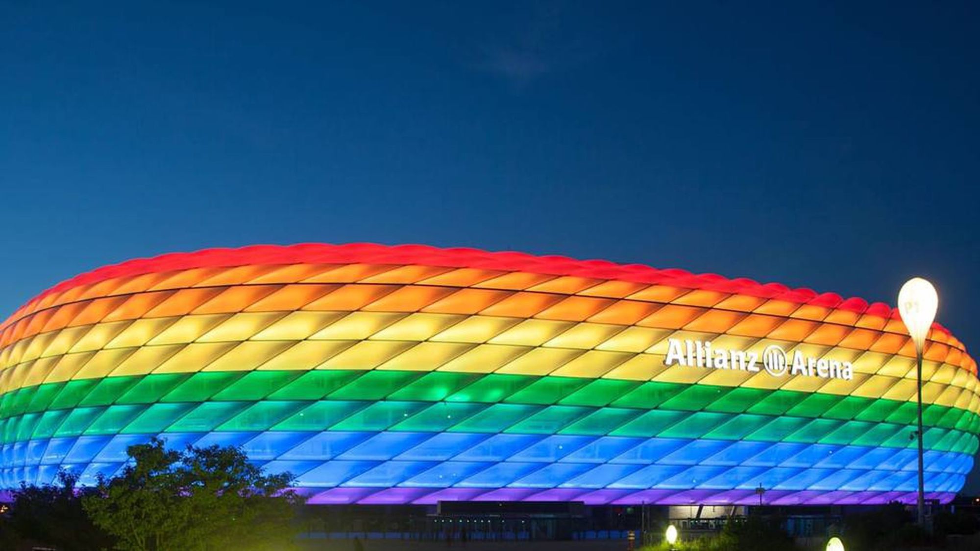 UEFA rechaza iluminación arcoíris del estadio de Múnich para el Alemania-Hungría