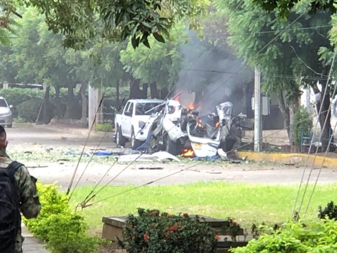 36 heridos por explosión de dos carros bombas dentro del batallón del Ejército en Cúcuta