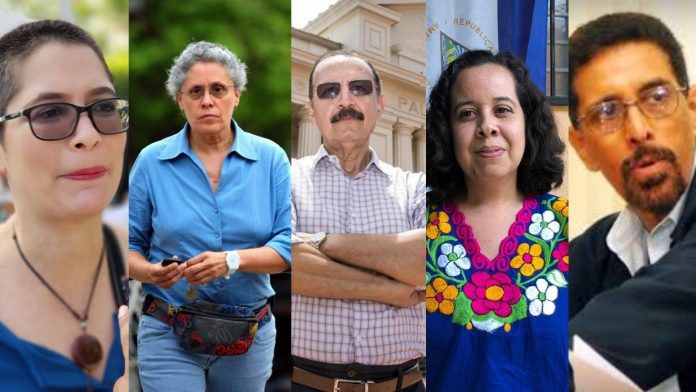 dirigentes Nicaragua