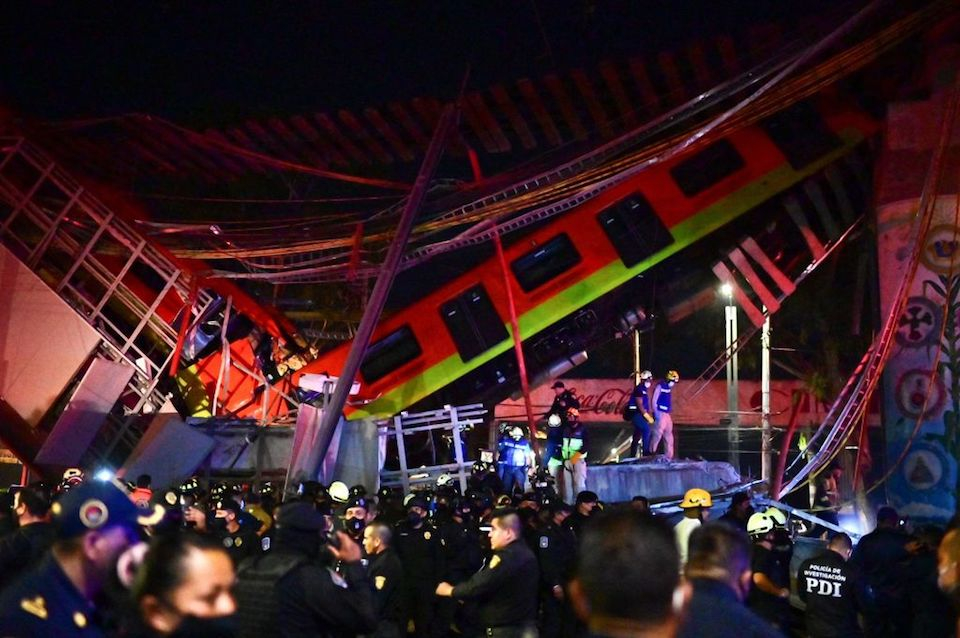 Víctimas del accidente de metro en Ciudad de México buscan justicia en EE UU