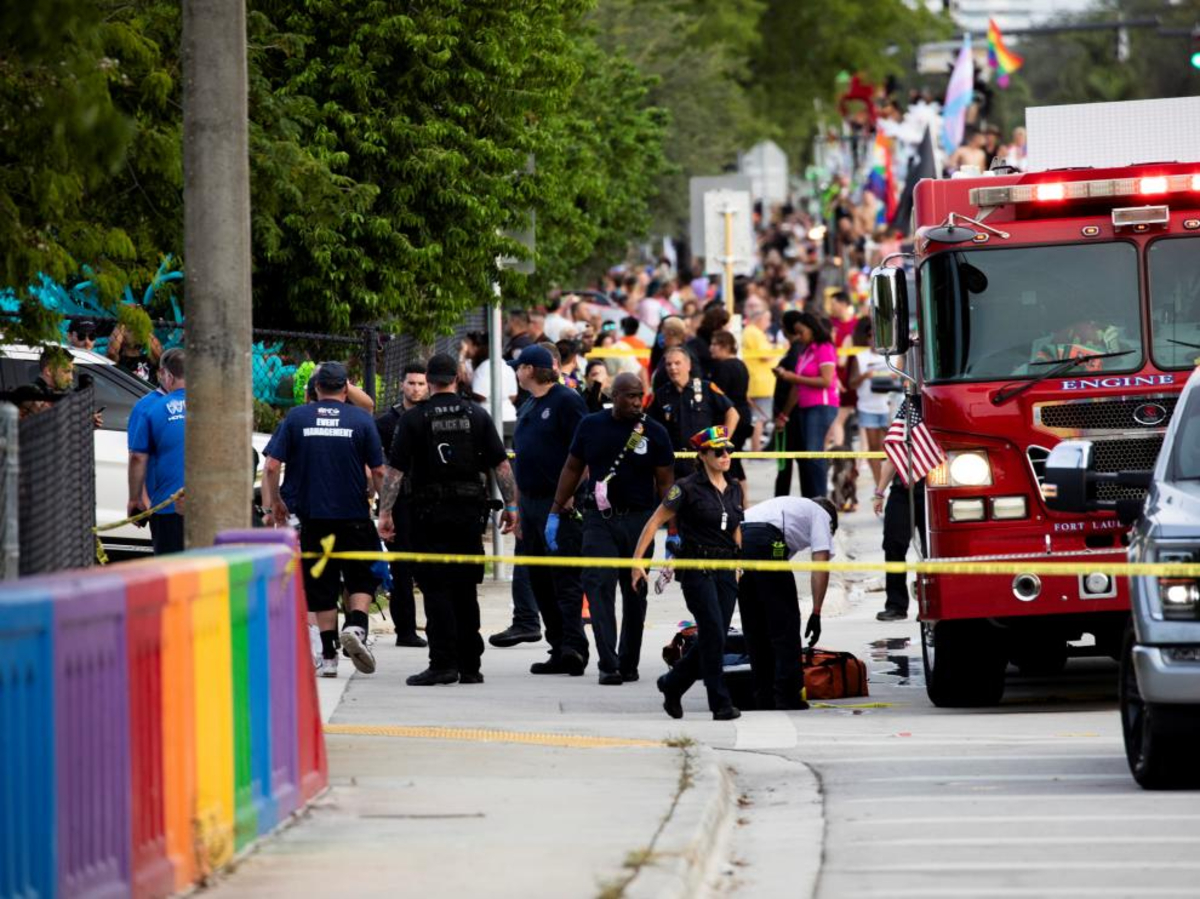 Un fallecido en el desfile del Orgullo Gay en Florida tras ser arrollado por un camión