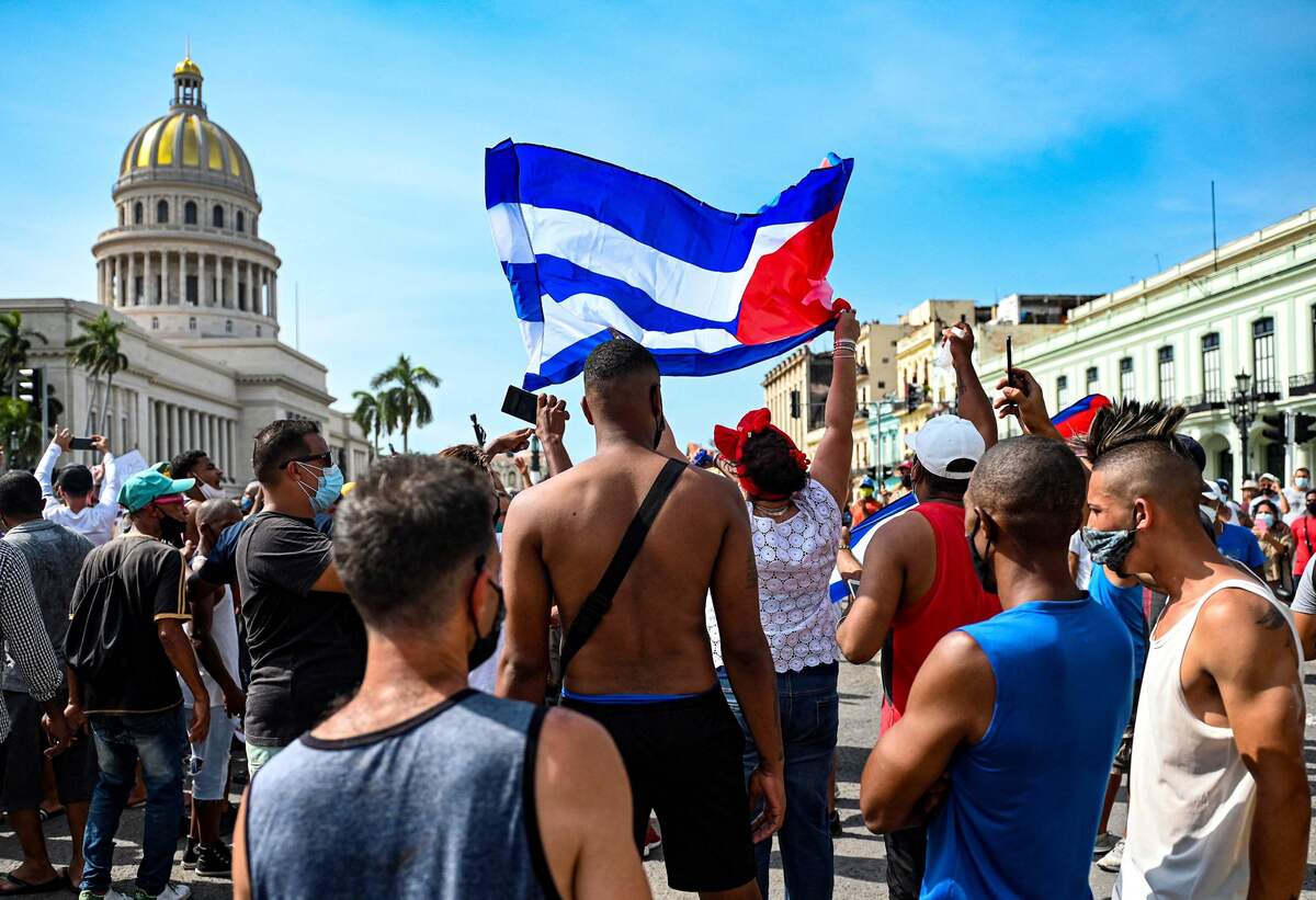 protestas en Cuba