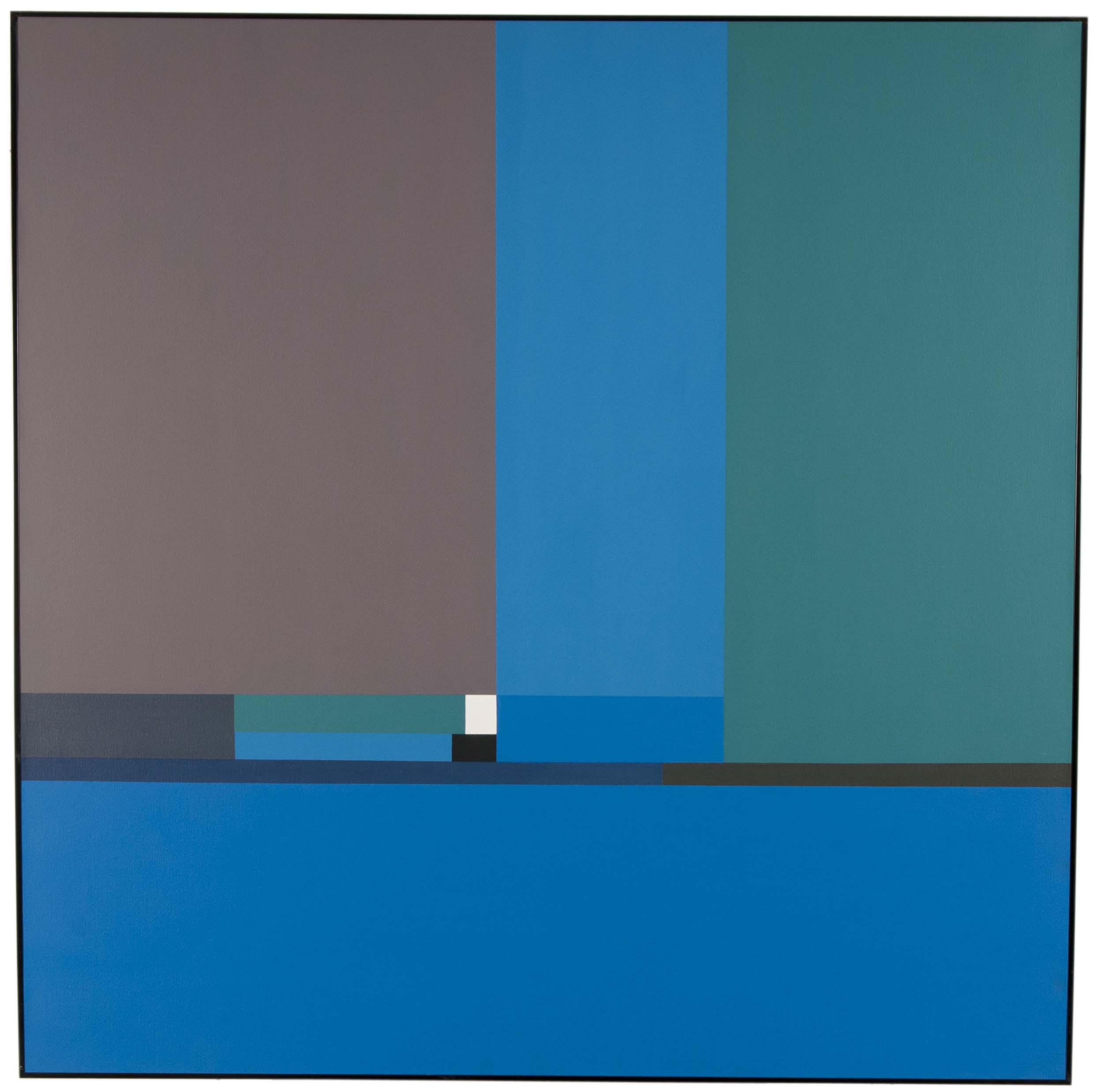 MERCEDES PARDO, PROPUESTA EN AZUL, 1983