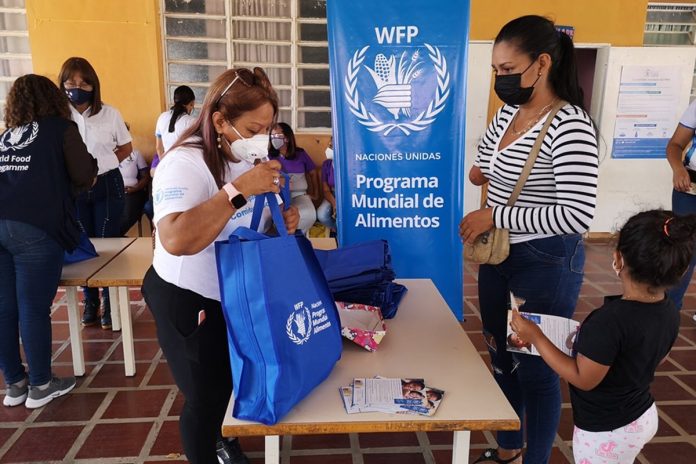 Programa Mundial de Alimentos comenzó la entrega de comidas escolares en Falcón