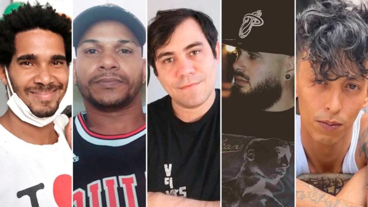 Régimen cubano mantiene presos a cinco artistas