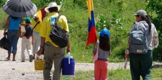 pobreza 2020 desplazados Colombia
