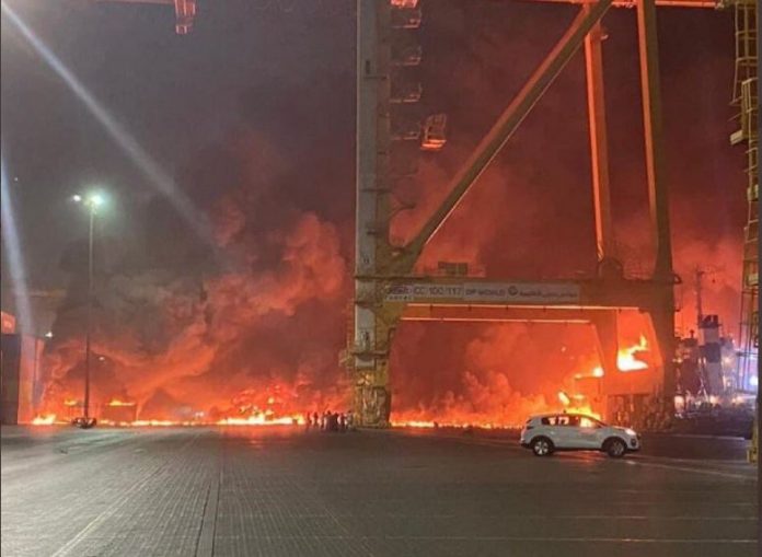 explosión Dubái