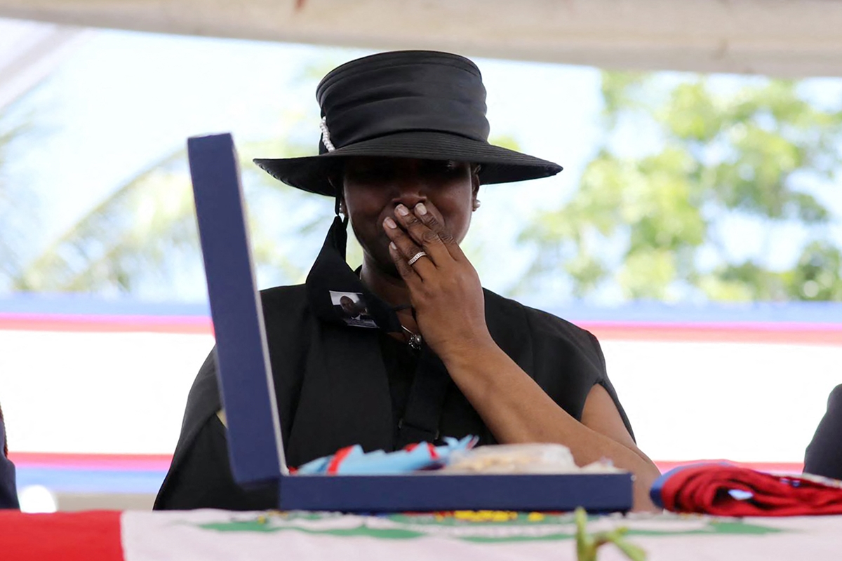 Comienza el velatorio del asesinado presidente Jovenel Moise