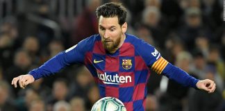 Leo Messi, El Nacional - en la