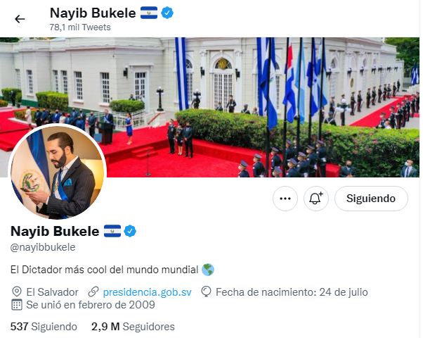 Bukele dictador