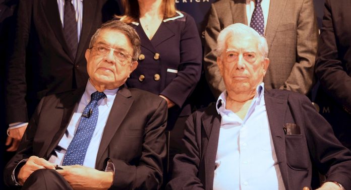 Vargas Llosa y Sergio Ramírez