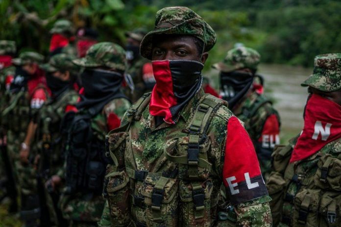 ELN Jefe militar de Colombia dijo que 1.900 guerrilleros operan desde Venezuela-en armados-departamentos fronterizos