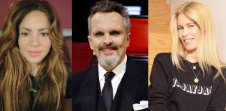 Shakira, Miguel Bosé y Claudia Schiffer Papeles de Pandora