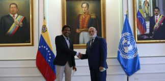 Venezuela recibió al nuevo representante de la Unicef para afianzar cooperación