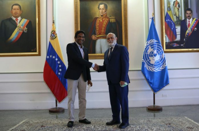 Venezuela recibió al nuevo representante de la Unicef para afianzar cooperación