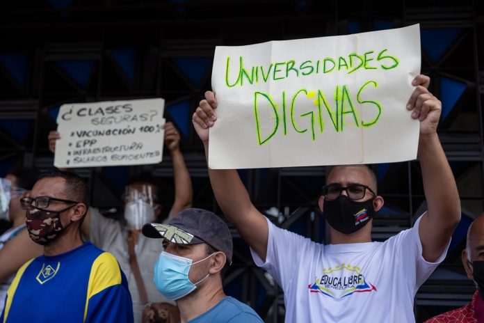 educación Venezuela Se registraron casi 600 protestas en Venezuela durante septiembre