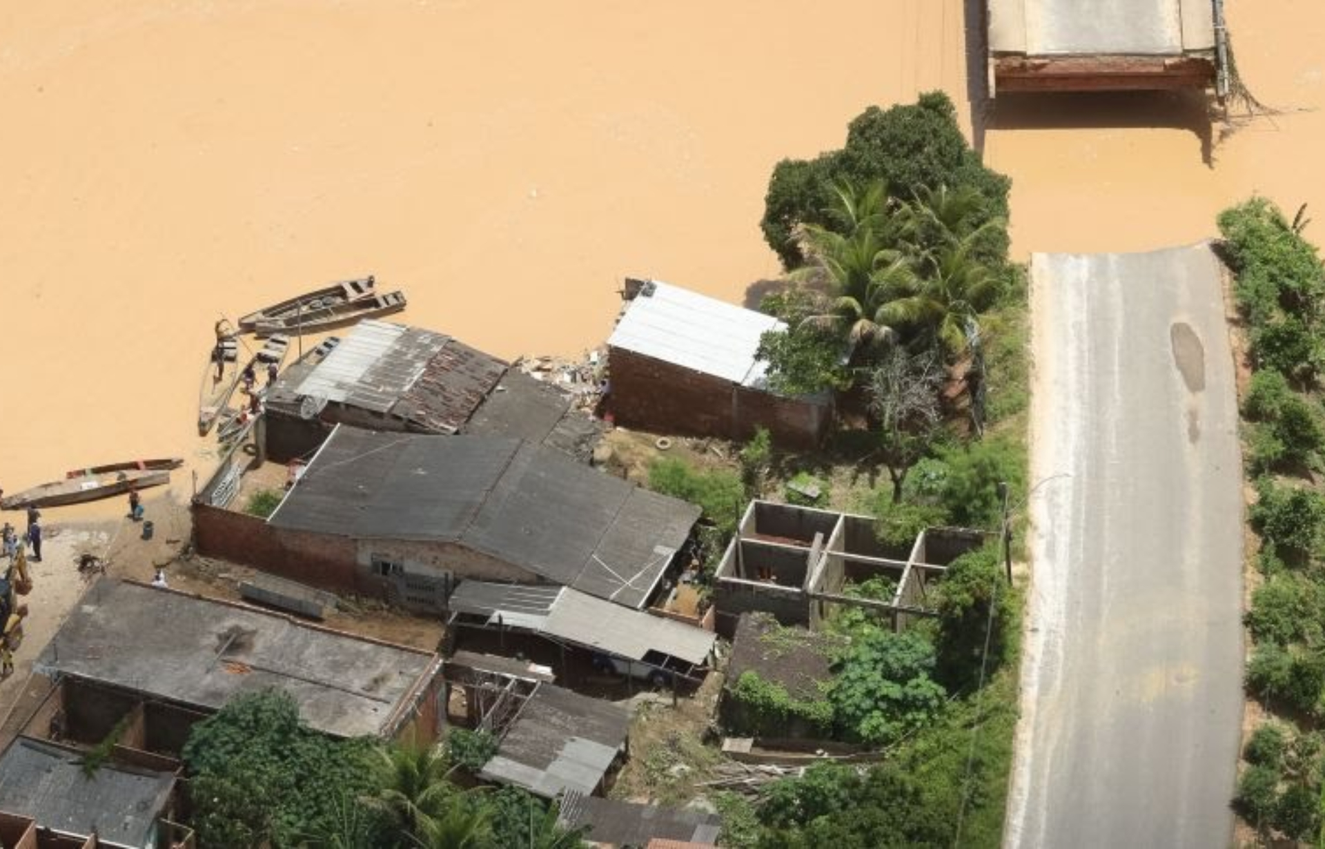 Lluvias intensas en Brasil causan un muerto e inundaciones 