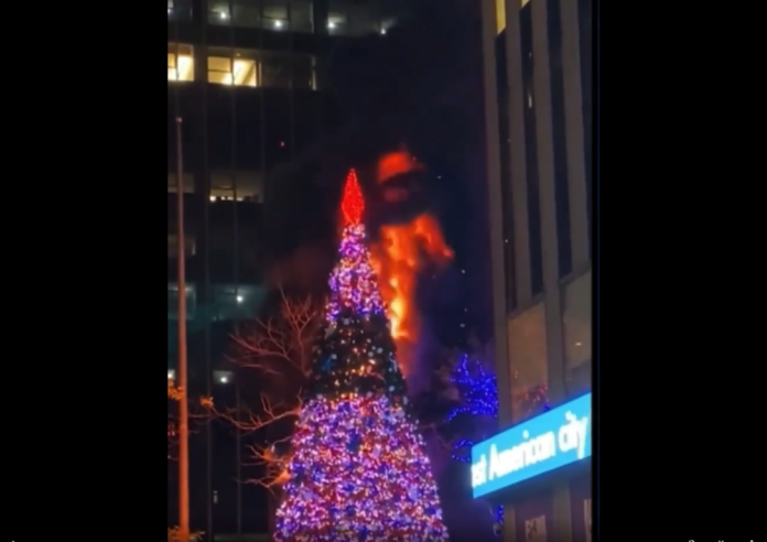 árbol navidad Manhattan