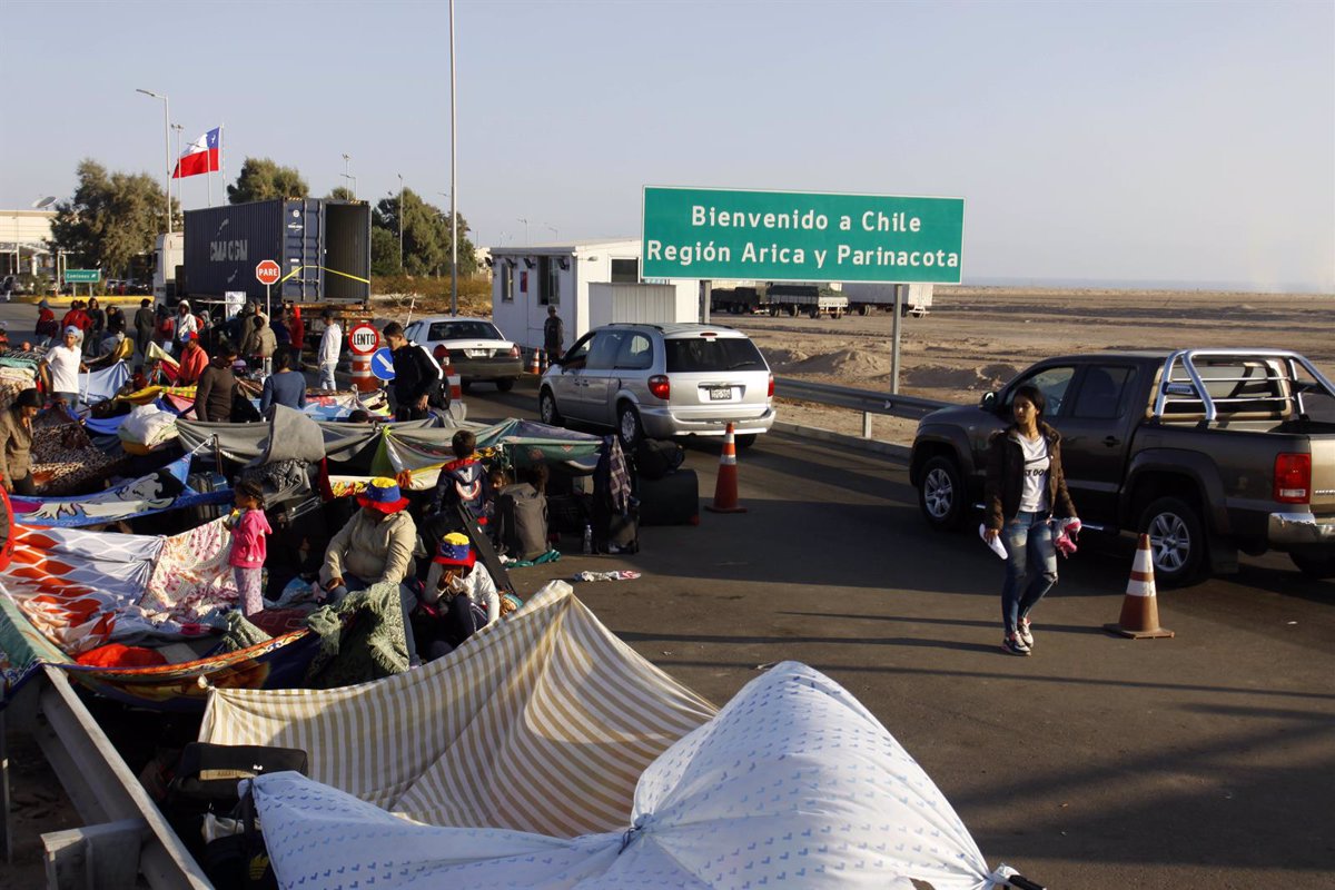 Chile migrantes venezolanos