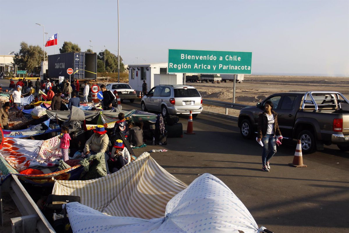 Chile.- La ONU alerta de la situación de migrantes venezolanos en la frontera entre Bolivia y Chile