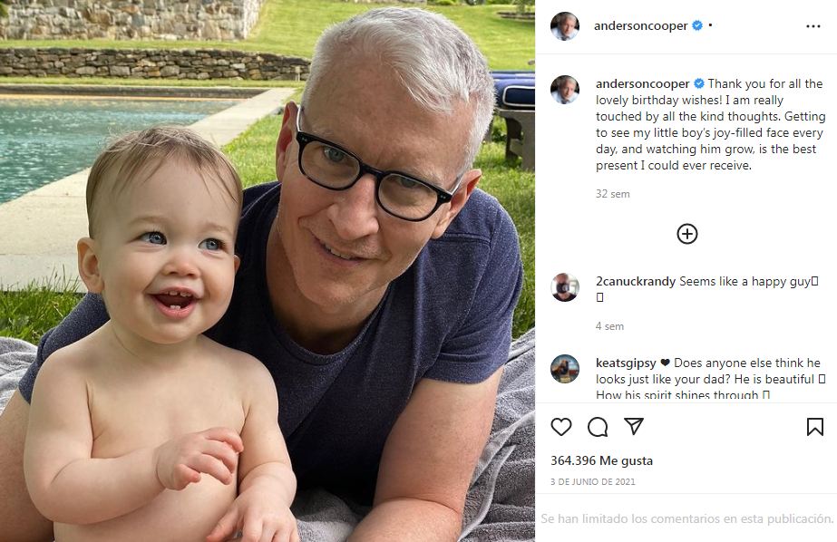 Anderson Cooper multimillonarios que dejarán sin herencia a sus hijos