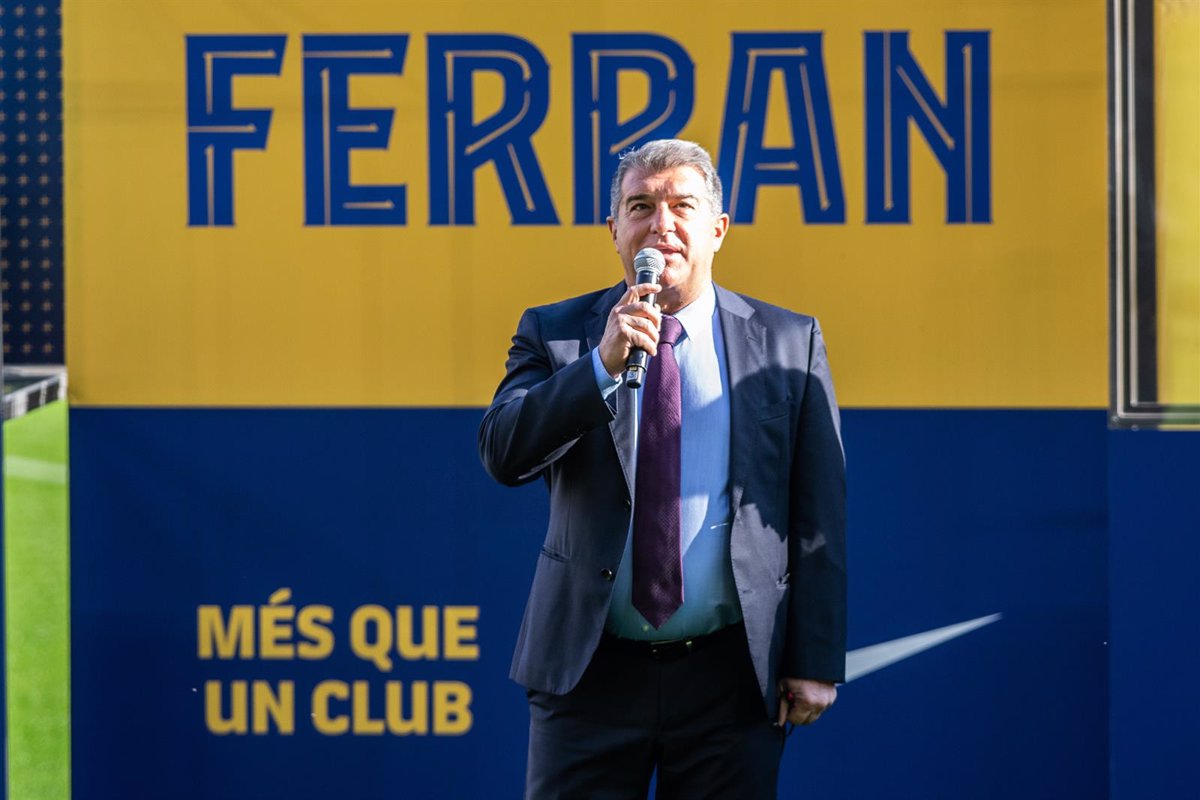 Joan Laporta: «El resurgimiento del Barcelona es una realidad, hemos vuelto»