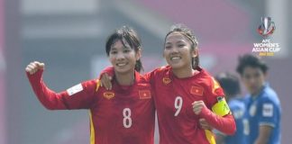 Vietnam se clasifica por primera vez para el Mundial femenino tras ganarle a Taiwán
