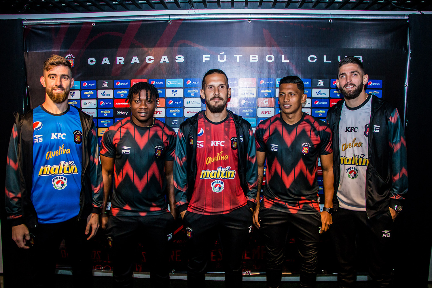 Integrantes del Caracas FC