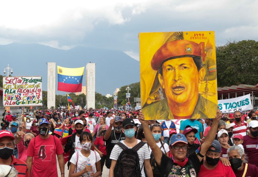 Chavismo convocó a una movilización paralela a la opositora el 12 de febrero