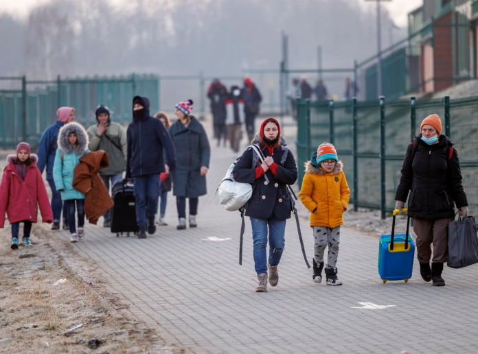 niños Acnur niños Ucrania invasión Rusia Polonia-de Ucrania