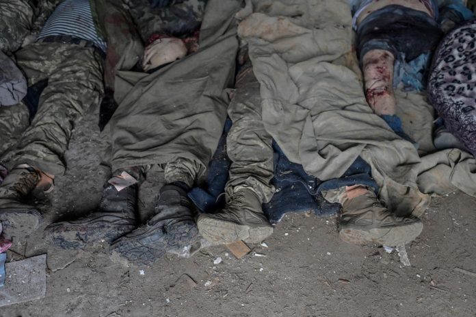 cadáveres Ucrania