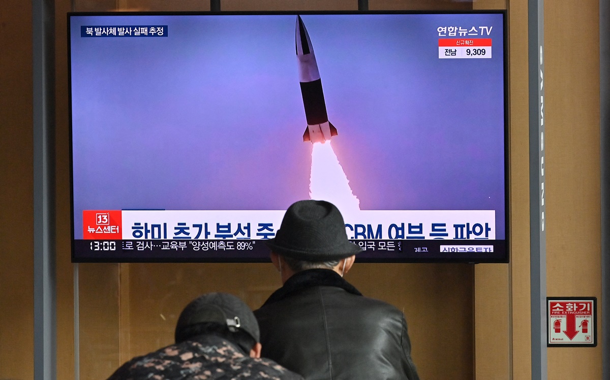 NKOREA-SKOREA-MISSILE