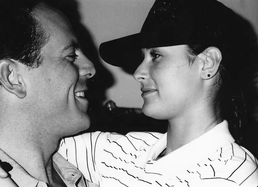 Bruce Willis y Demi Moore